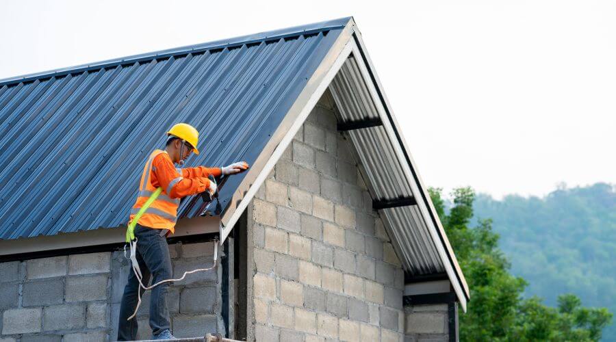 Professional metal roof installation in Montrose, GA